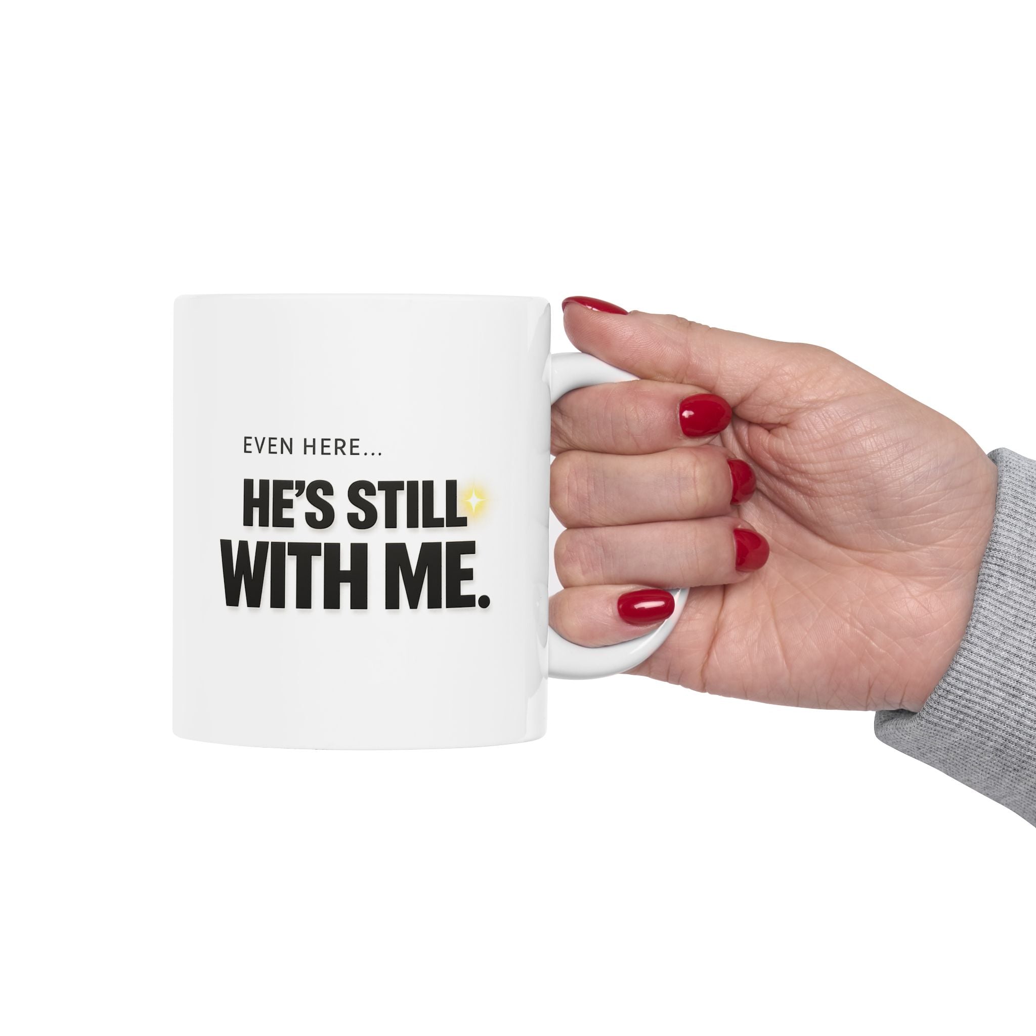 Christian faith coffee mug for believers walking through unexpected seasons