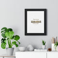 Even in my BREAKING, God is near - Christian Framed Wall Art | Faith Home Decor | Free Shipping