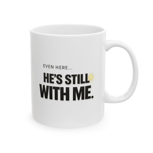 Christian faith coffee mug — ceramic inspirational gift for believers