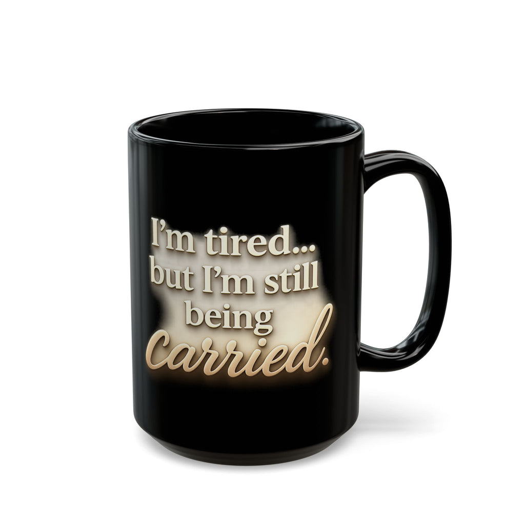 Christian faith encouragement mug — inspirational ceramic coffee cup gift