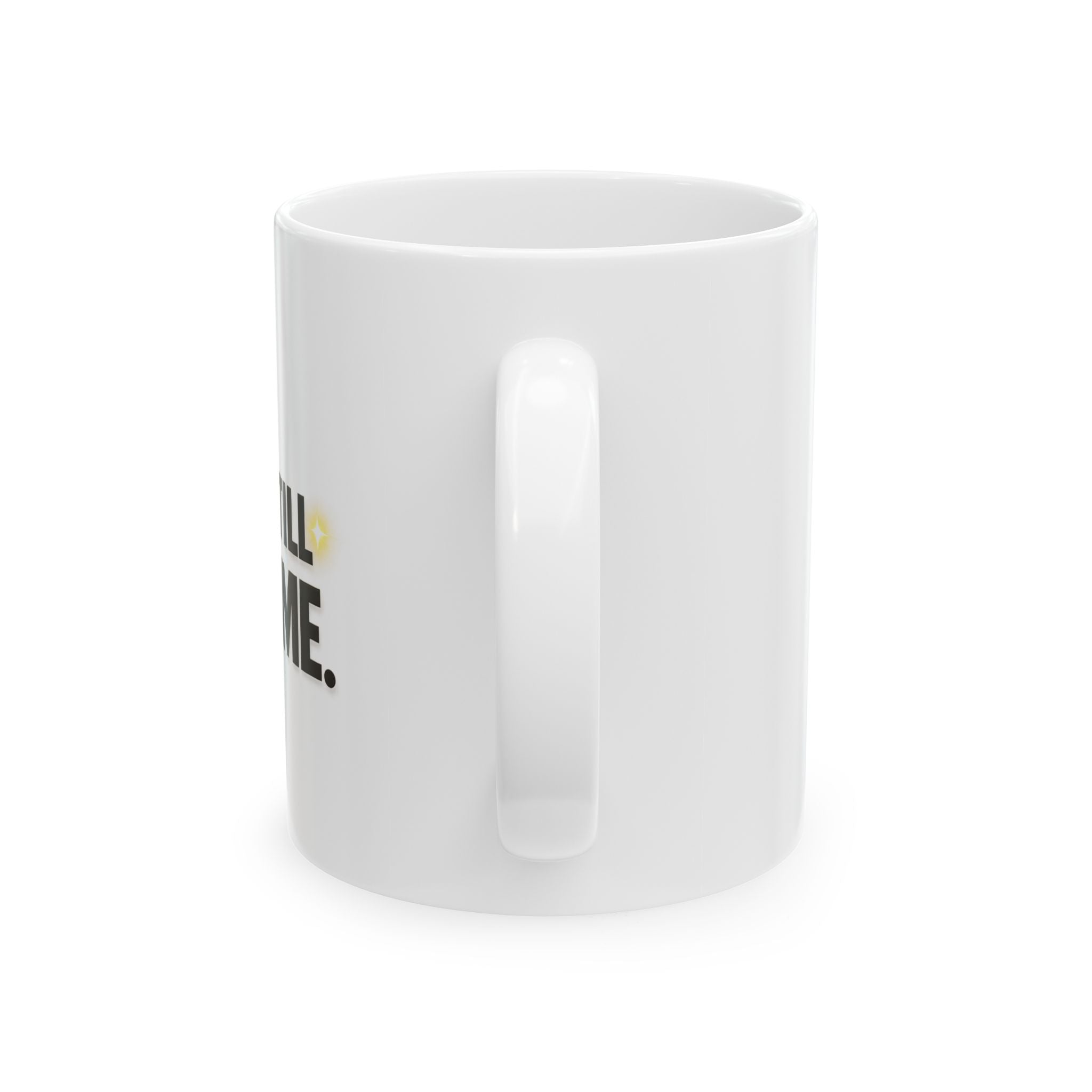 Christian faith coffee mug — comforting ceramic gift for believers feeling alone