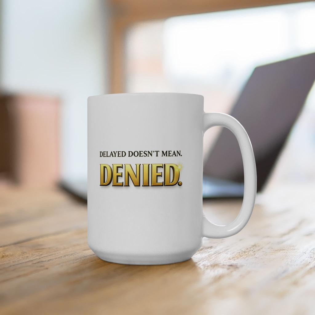 Christian faith coffee mug gift idea for church friends and prayer partners